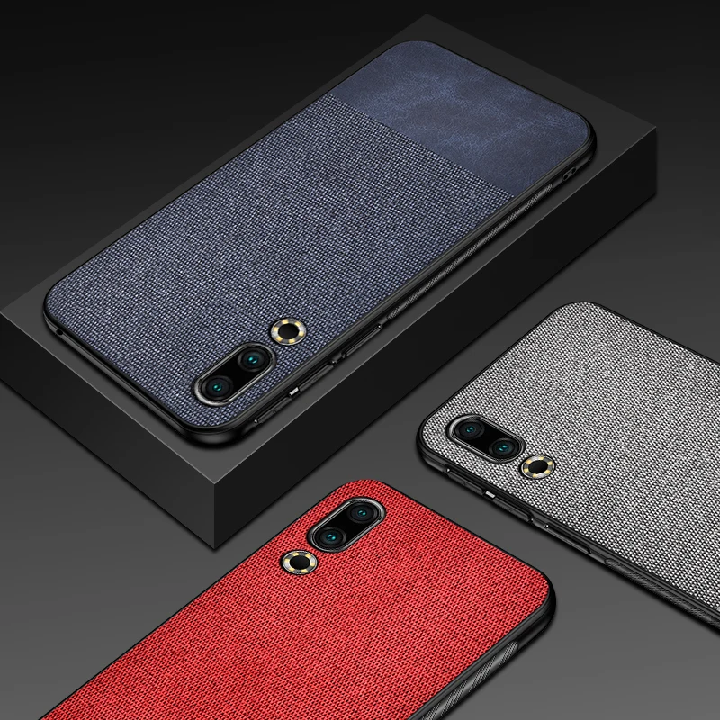 Для Meizu 16s чехол из ткани полная защита Жесткий PC задняя крышка для 16 S телефона