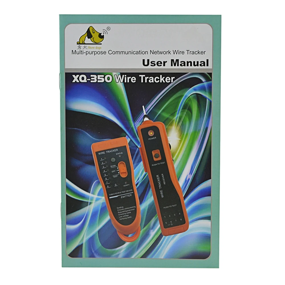 Профессиональный XQ350 LAN Сетевой кабель тестер для Cat5 Cat5E Cat6 Cat6E RJ45 RJ11 телефонный провод трекер Диагностика тон Tracer