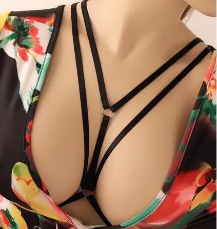 Модный женский Фетиш-бондаж сексуальный Готический бондаж 00515 | Украшения и