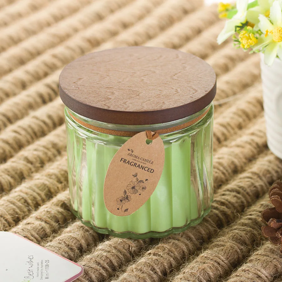 Свадебные свечи в форме чашки декоративные стеклянные для ужина романтические