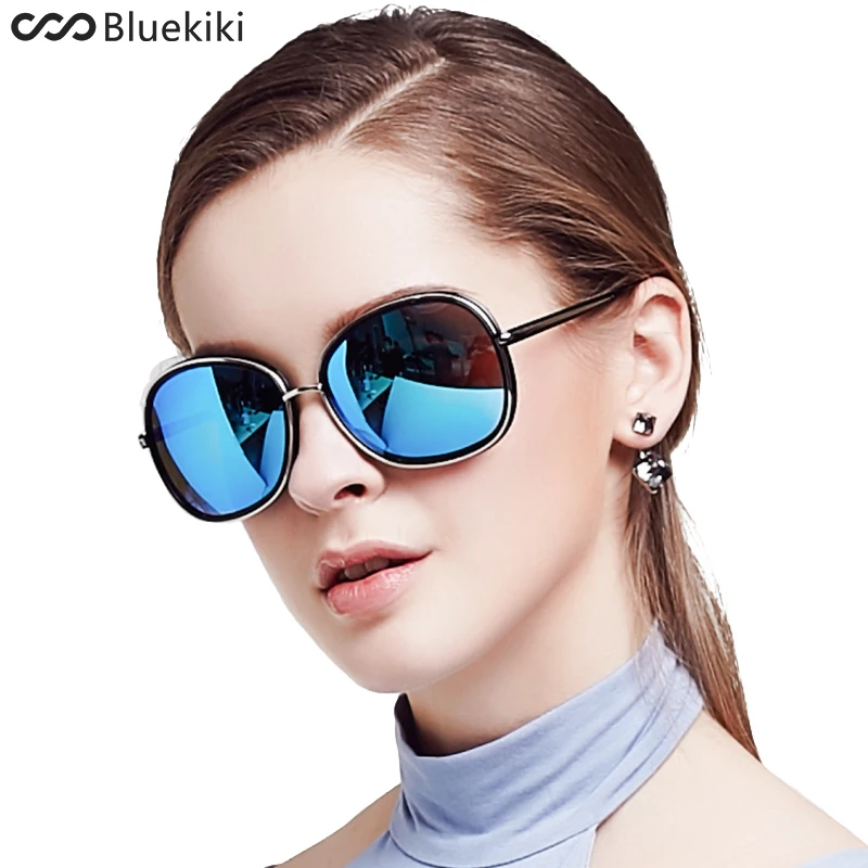 Kiki 2017 Для женщин поляризационные Солнцезащитные очки для круглый Брендовая