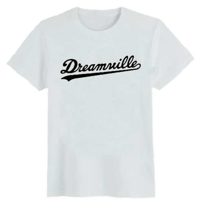 J.COLE же стиль футболка s короткий рукав Футболка Dreamville Мужская Хип Хоп бренд Jermaine с