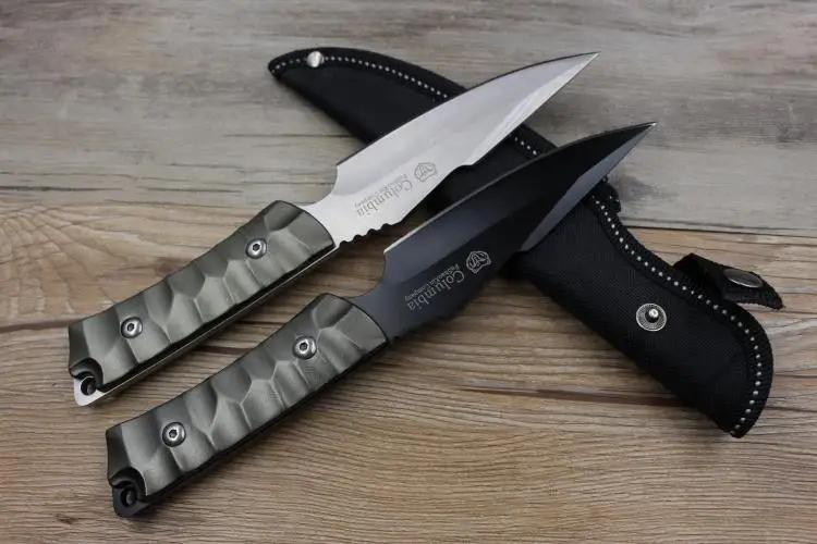 Универсальный нож из нержавеющей стали с фиксированным лезвием для выживания на