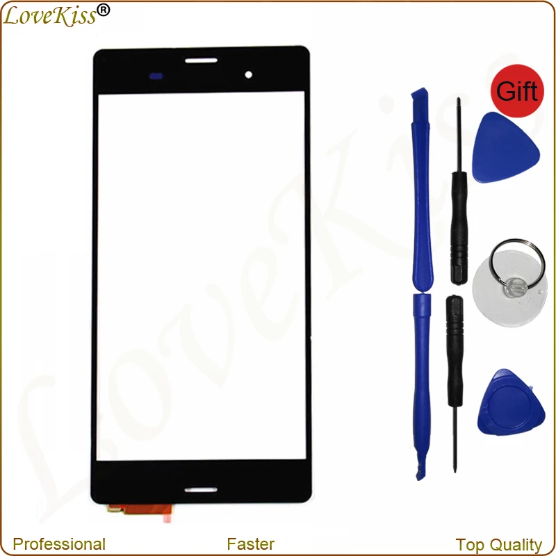 Z3 D6603 сенсорный экран для Sony Xperia D6653 D6633 L55T L55U сенсорная Передняя панель дигитайзер