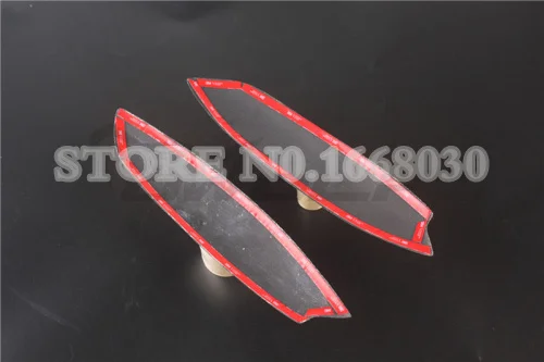 Накладка на переднюю фару из углеродного волокна для Volkswagen Golf 5 R32 MK5 2005 2007 2 шт.