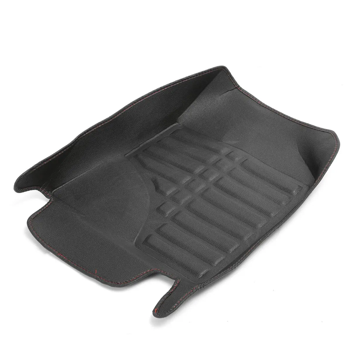 Кожаный передний и задний коврик водонепроницаемый автомобильный напольный для