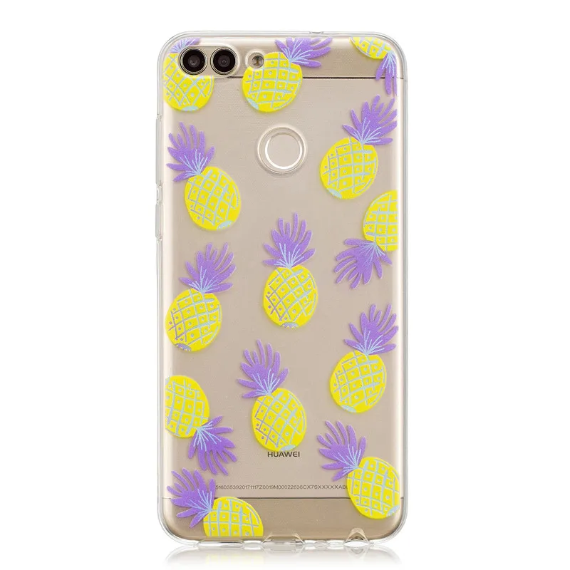PSmart чехол для huawei P Smart Enjoy 7S Fundas ультра тонкий прозрачный мягкий ТПУ силиконовый чехол