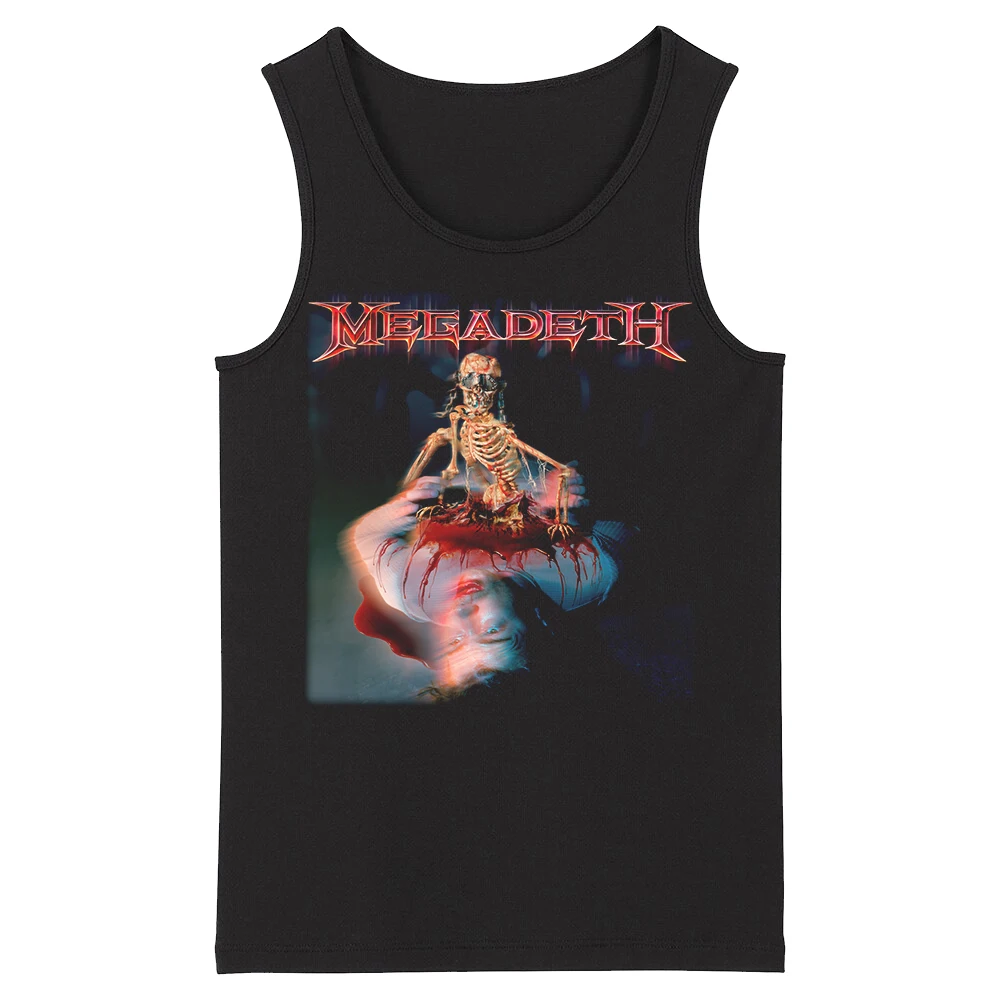 Bloodhoof Megadeth band Electric Rock Death Metal Thrash Metal мужские Новые майки Азиатский размер