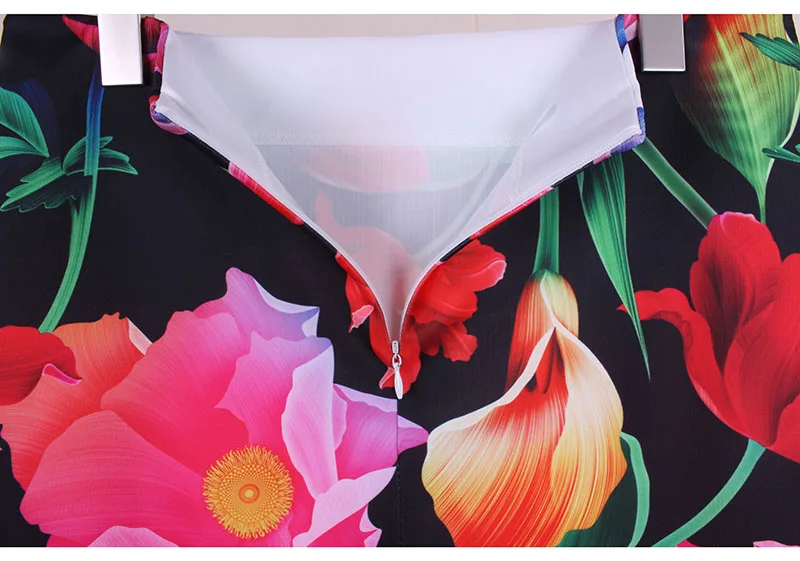 Женская юбка карандаш средней длины с 3D цветочным принтом|fashion pencil skirt|pencil skirtpencil