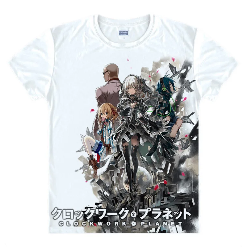 Японская аниме игра Заводной планета RyuZU наото Милая футболка летние шорты