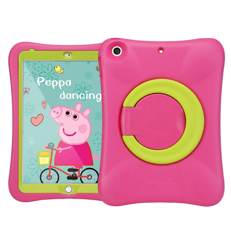 Для Apple ipad air2 EVA пены противоударный чехол для ipad ipad Funda Coque Дети Ручка Стенд защитный чехол