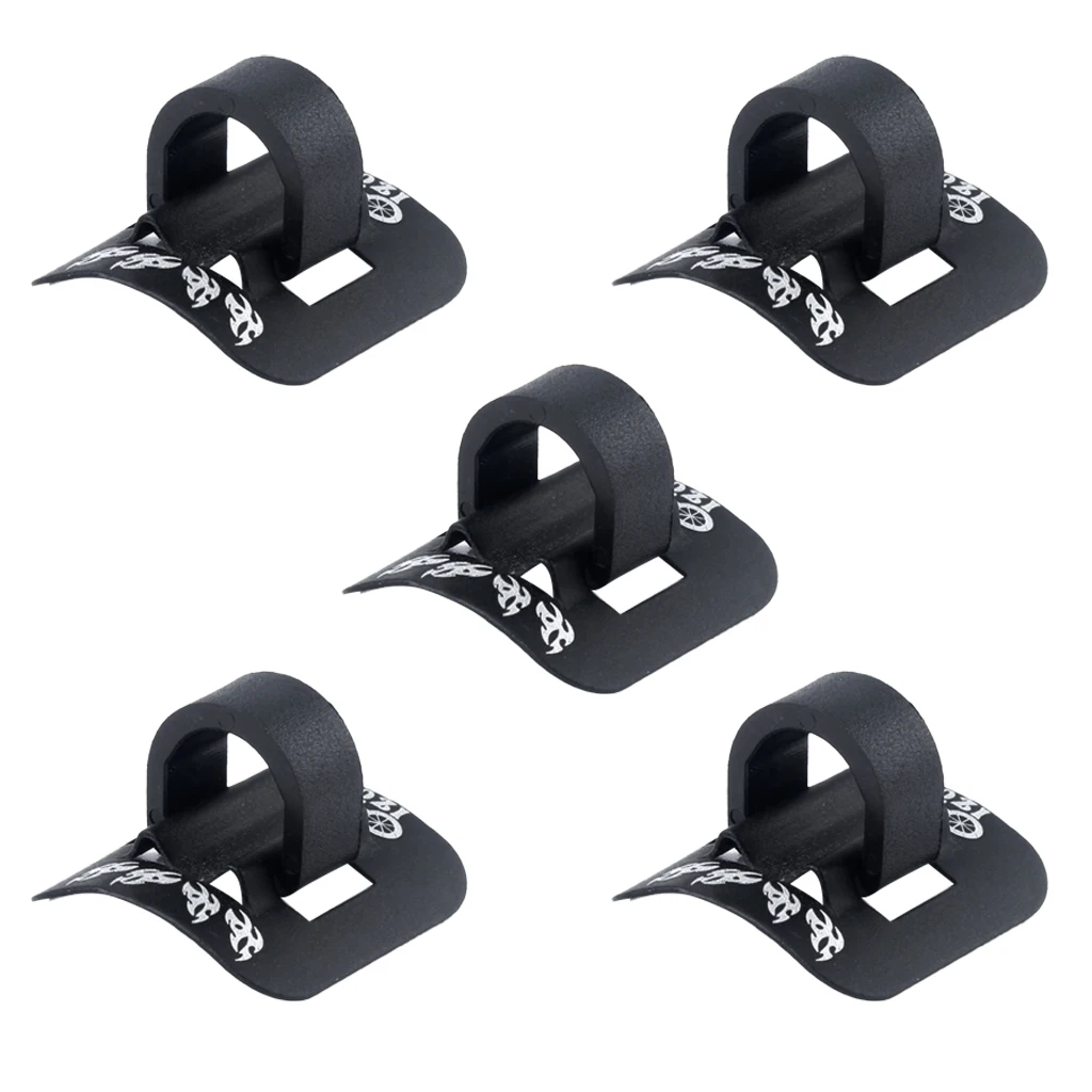 

5 Pieces Mountain Bike Bicycle Frame Adhesive Hose Tube Wire Holder Cable Fixed Tubing Bracket