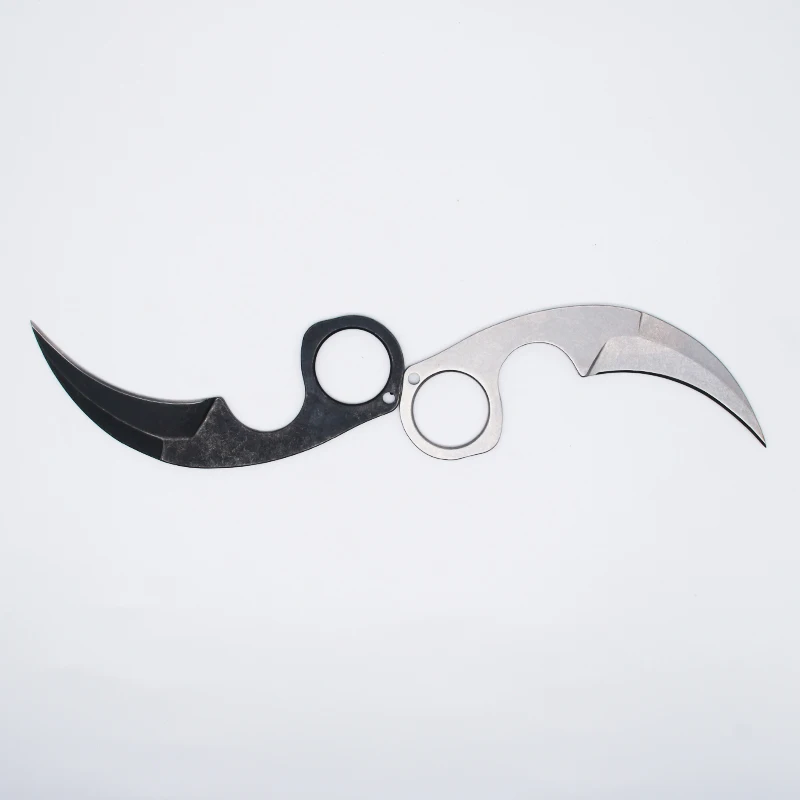 Новое поступление Bastinelli Коготь karambit тактические ножи 440C камень мыть лезвие