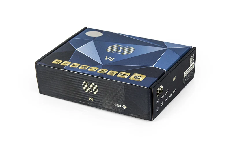 S-V6 DVB-S2 цифровой спутниковый ресивер с 2 usb-портами поддержка Xtream tv NOVA Wheel tv веб-ТВ Youtube USB Wifi Biss Key