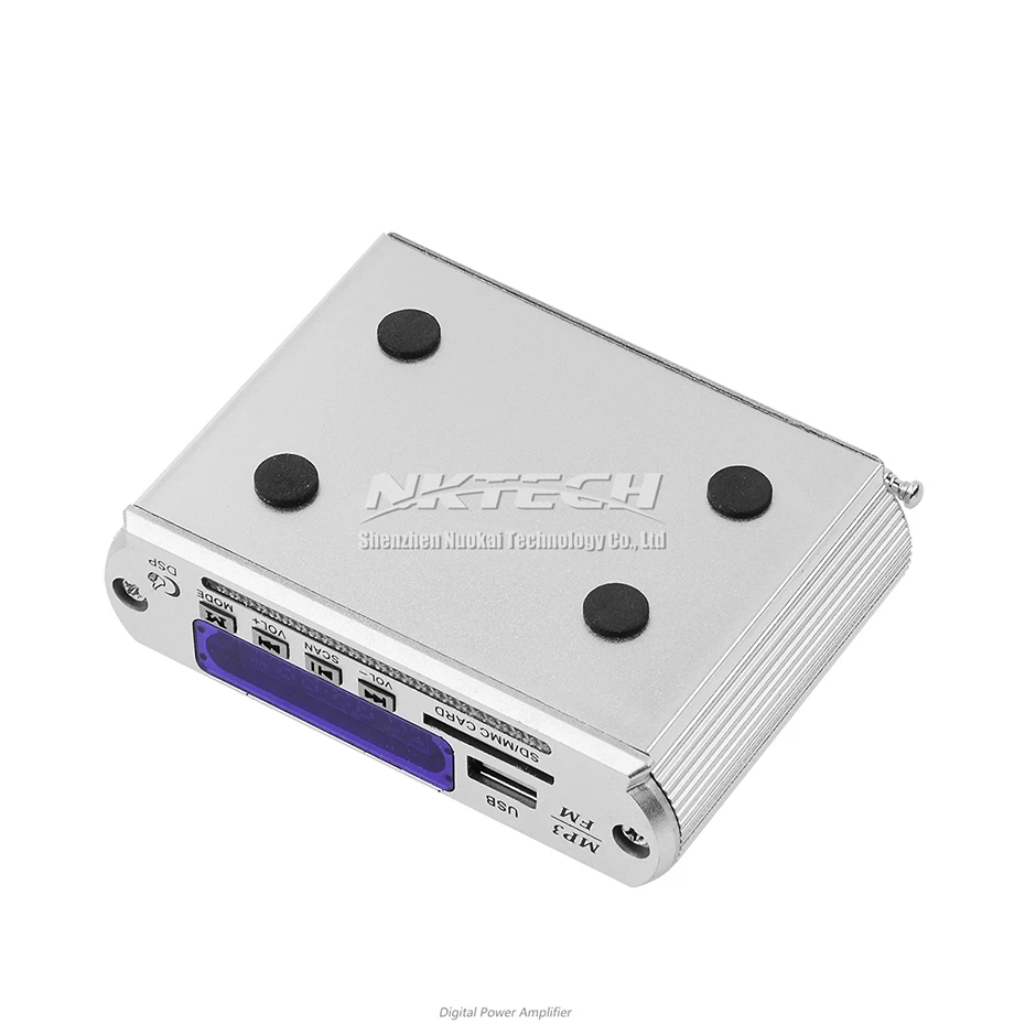NKTECH A5 цифровой плеер Hi-Fi стерео сценический декодер приемник Мини ридер соответствующий аудио усилитель fm-радио DVD MP3 SD USB MMC