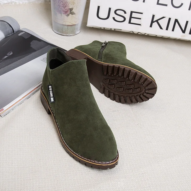 

New Classic Women Ankle Boots Winter Female Shoes
