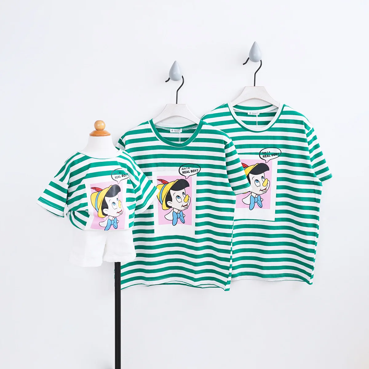 2018 летняя модная семейная сочетающаяся одежда с милым мультяшным принтом в