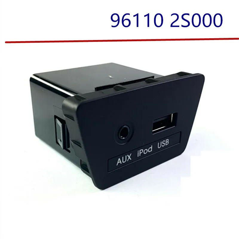 Подлинный AUX USB разъем в сборе для hyundai Tucson ix35 2011- 961102S000 96110 2S000