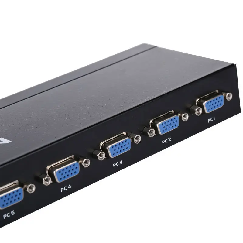 MT-VIKI 8 портовый умный KVM переключатель ручной ключ пресс VGA USB проводной пульт