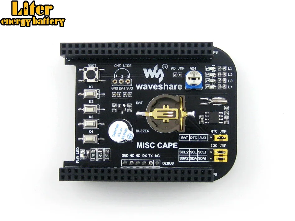 Beaglebone Black Rev C 512MB 1GHz ARM Cortex-A8 Development Kit Expansion Board Cape for Various Components and Functions | Компьютеры и