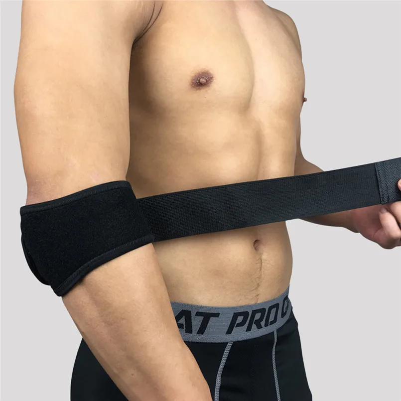 Outdoor Sports Elbow Support Brace Pad Injury Aid Strap Guard Wrap Band | Спорт и развлечения