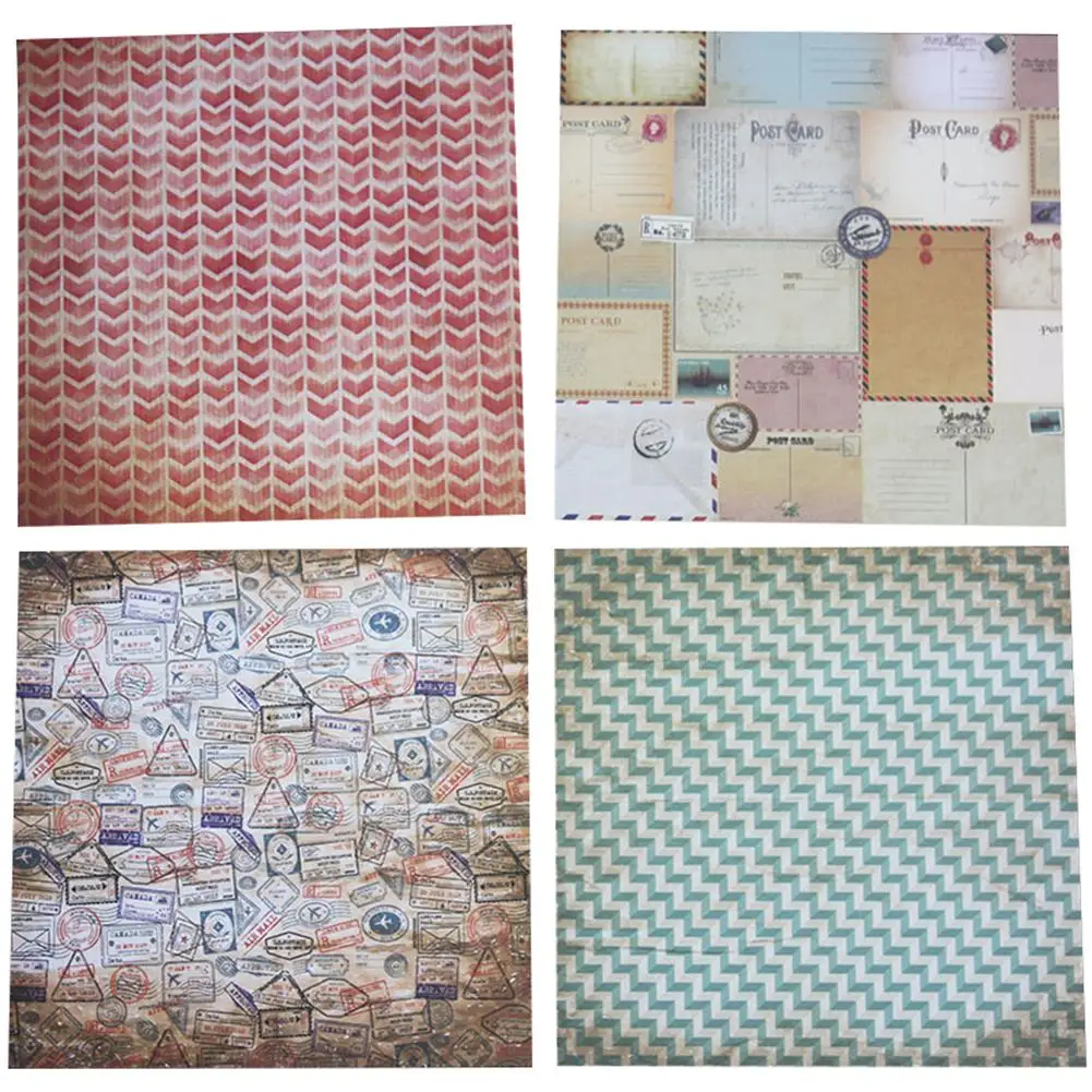 CC Craft Бумага 24 шт. DIY альбом колодки рука счета карты решений фон 6 дюймов один-