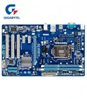 Материнская плата для Intel H61 Gigabyte, материнская плата для настольного ПК на 16 ГБ, системная плата PCI-E, GA-P61-S3-B3, B3, LGA1155, DDR3, бу, P61-S3