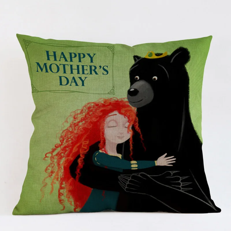 Чехол для подушки с надписью Happy Mother's Day чехол декоративная подушка дивана