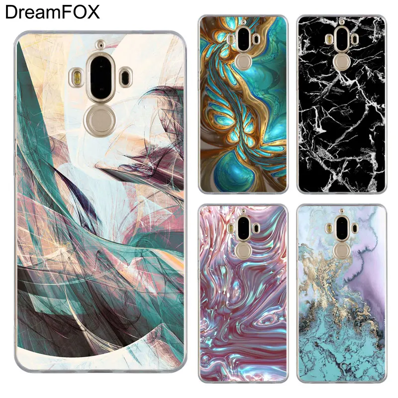 DREAMFOX L593 мраморный Мягкий силиконовый чехол из ТПУ для huawei mate Nova 2 9 10 20 30 Lite Pro Plus |