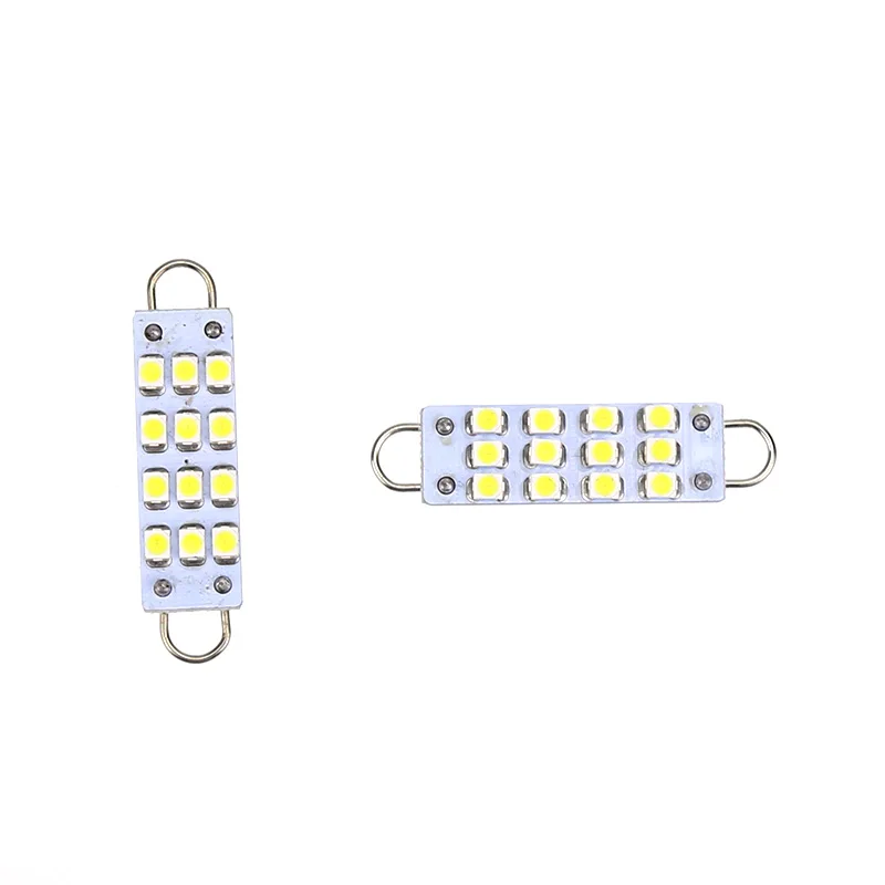 2 шт. 12 SMD 44 мм белый гирлянда с жесткой петлей 1 73 &quotсветодиодный светильник 561 562 567