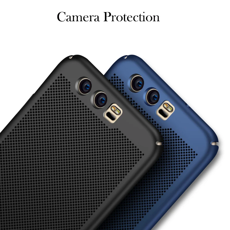2017 Новый чехол для Huawei P10 с защитой 360 полый твердый матовый пластик задний корпус