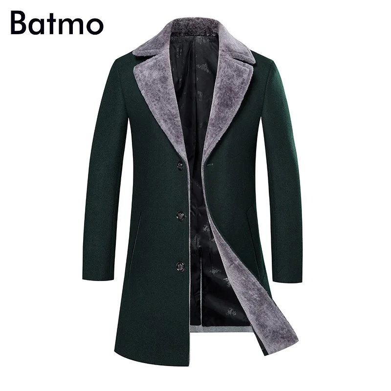 Batmo 2018 Новое поступление Зимний высококачественный плотный теплый шерстяной
