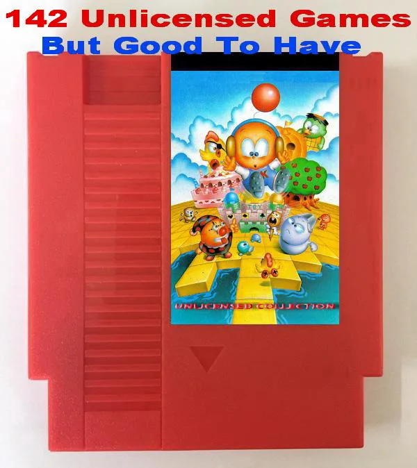 Нелицензионная коллекция 142 в 1 игровой Картридж для консоли NES/FC|Чехлы| |