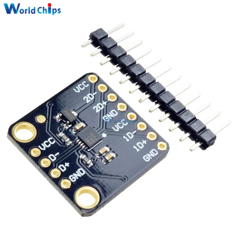 TS3USB221 высокоскоростной USB 2 0 (480 Мбит/с) 1:2 мультиплексировщик для снятия