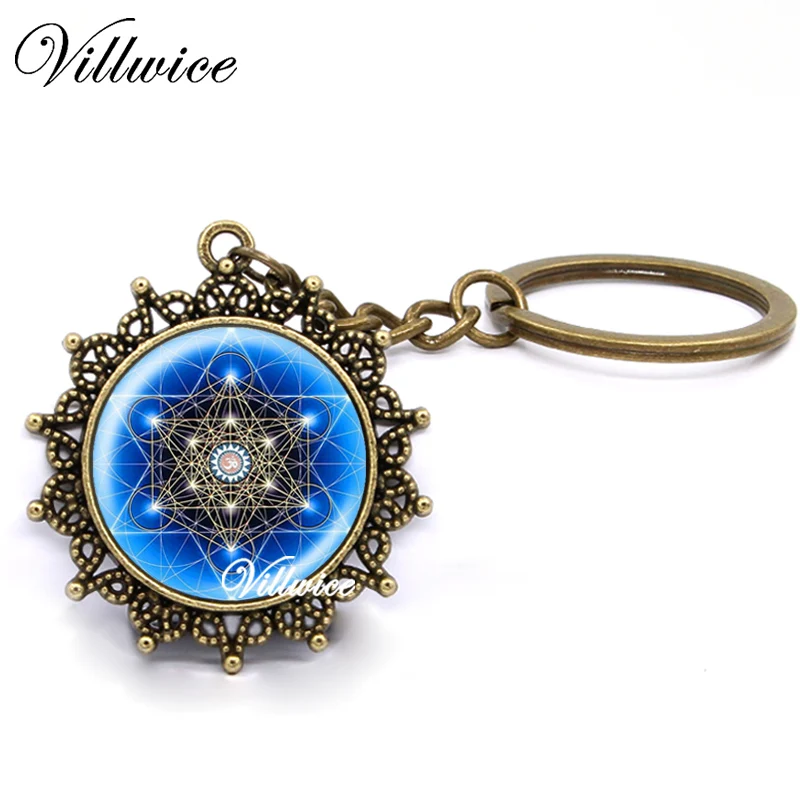 Новый 2020 буддийский брелок для йоги Мандала кулон Брелки Подвеска ом