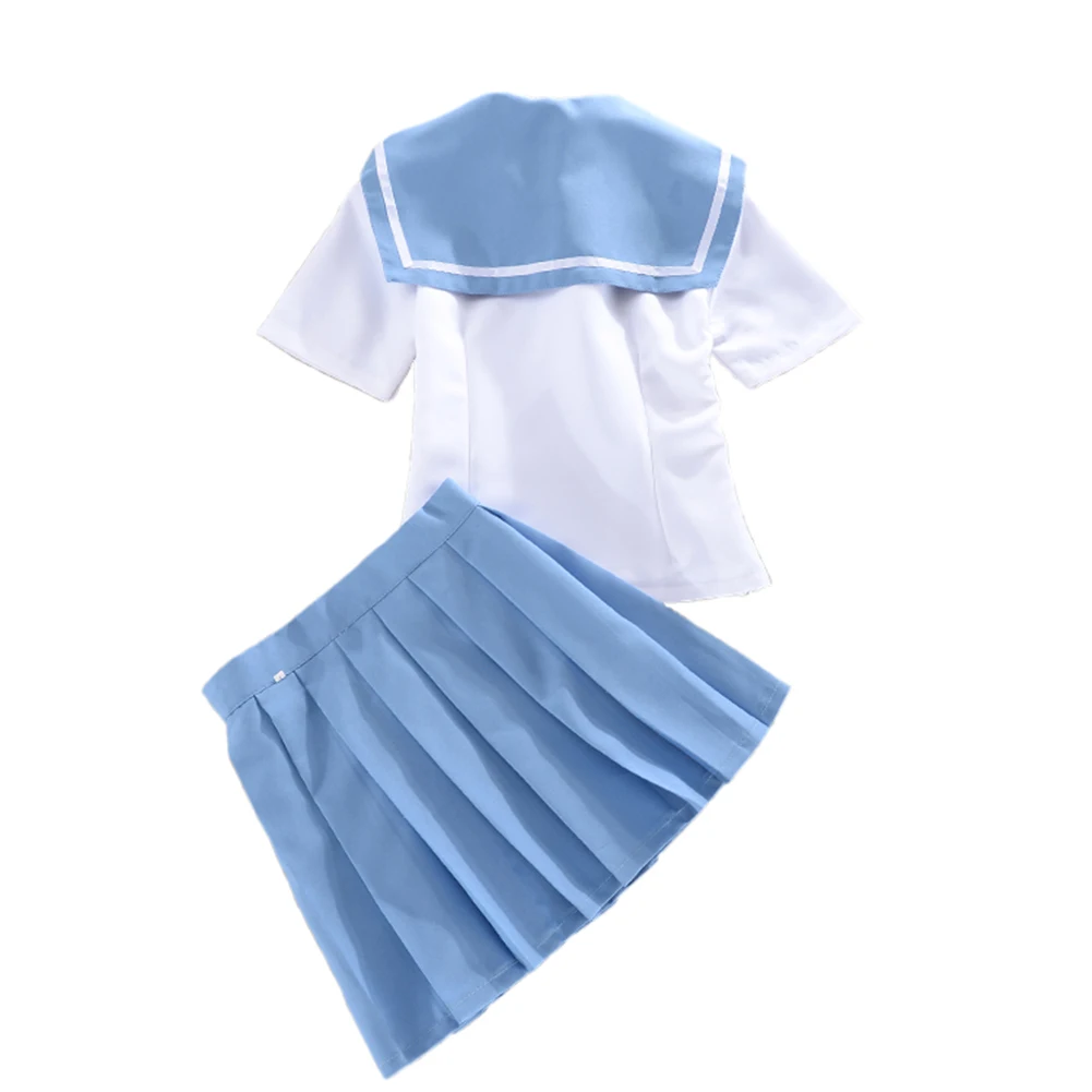 Brdwn KILL La girls Mako Mankanshoku Косплей Костюм Школьная Униформа матросские Костюмы (топ +