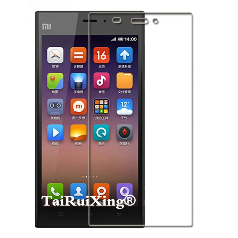 9H 2.5D 0 26 мм Закаленное стекло протектор экрана для XiaoMi Mi3 m3 mi 3 Защитная пленка * |