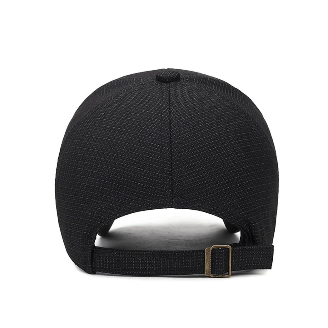 Mens Baseball Cap Summer Autumn Solid Plaid Dad Hat Snapback Outdoor Sunscreen Trucker Caps Male Adjustable Hats Gorra Hombre