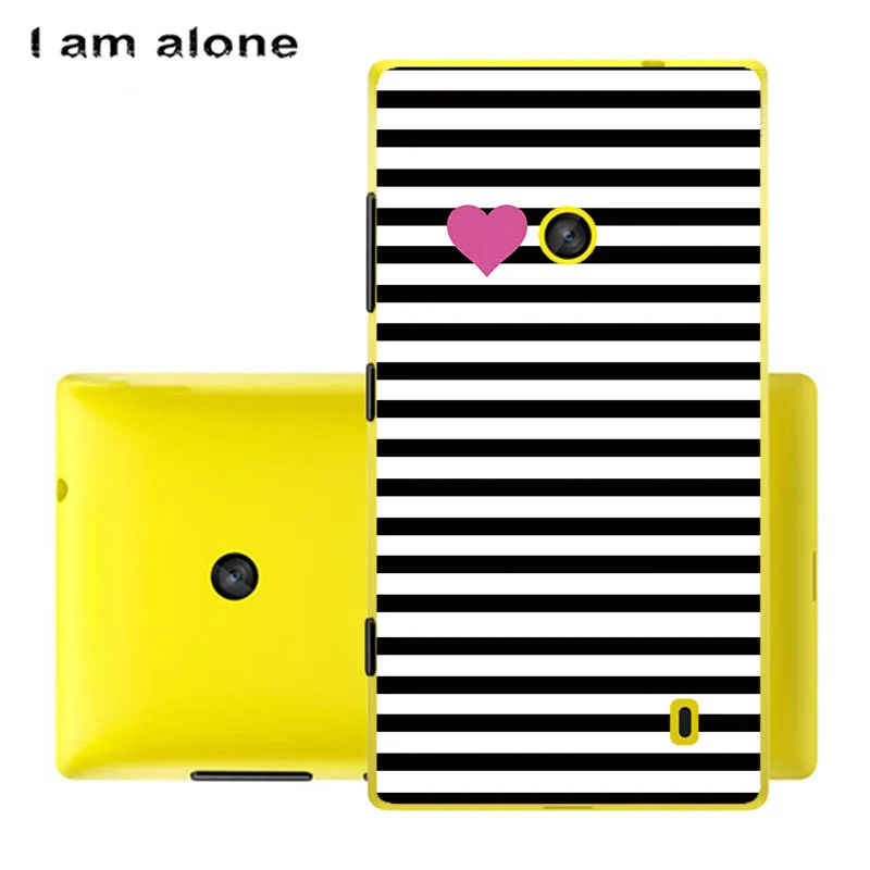 Чехлы для телефонов I am alone для microsoft Nokia Lumia 520 4,0 дюйма, мягкий ТПУ мобильный Модный Цветной чехол для Nokia 520 - Цвет: Soft TPU HH44