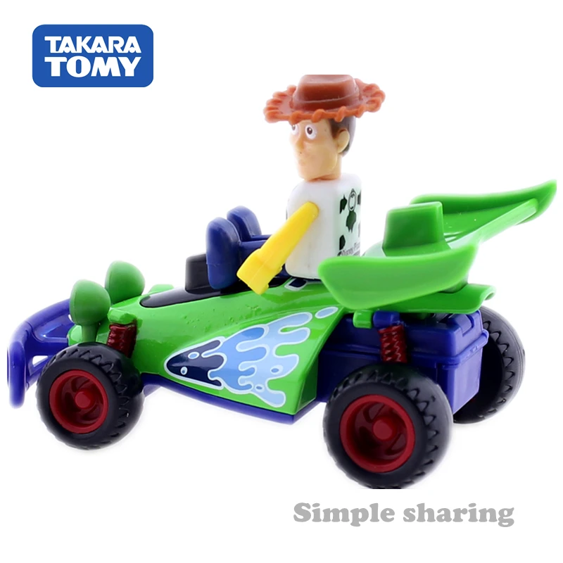 Модель автомобиля TOMICA TOY STORY 02 Вуди и RC DISNEY TAKARA TOMY литая металлическая модель