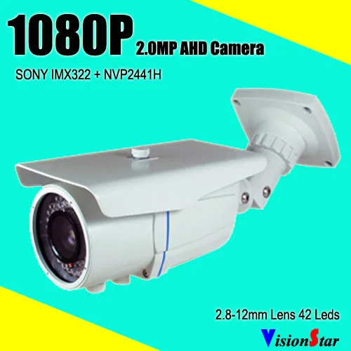 Sony imx322 HD 1080 P AHD камеры видеонаблюдения для дома системы Всепогодный экранного