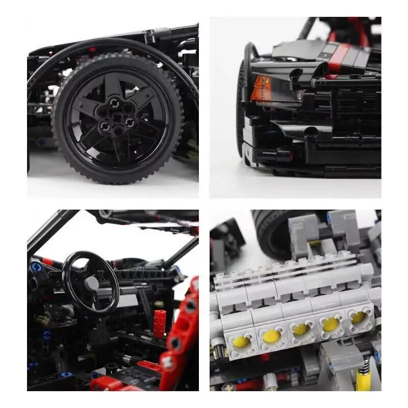 XingBao 07003 создатели MOC TECHNIC серии автомобилей 2015 Assassin X19 строительные блоки игрушки
