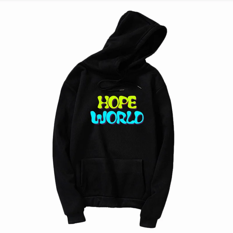 Худи Hope World с карманом и J hope худи v (taehyung) jungkook Kpop Bangtan|Женские толстовки свитшоты| |