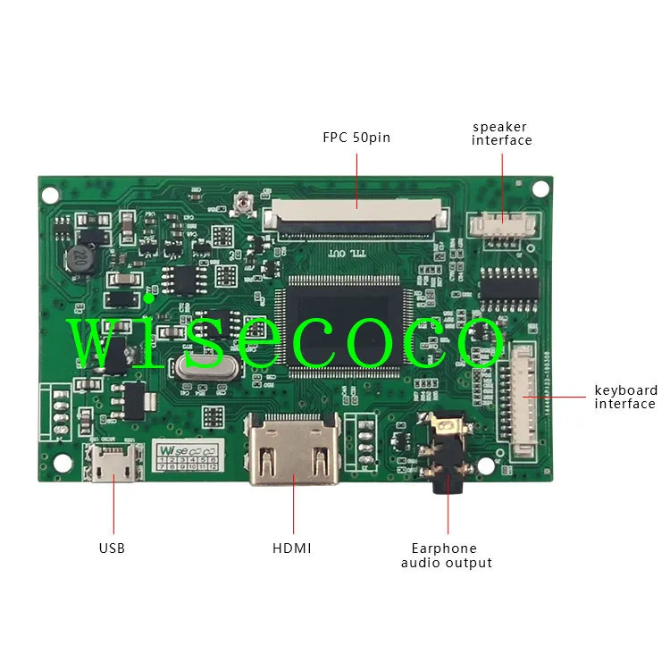 7 дюймовый Raspberry Pi 3 Model B + ЖК дисплей 800*480 TFT экран приводная плата для Orange Pi|Экраны