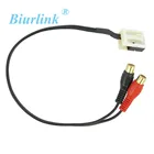 Biurlink автомобильный стерео 12-контактный разъем RCA аудио кабель ISO адаптер для Peugeot 307 308 Citroen C2 C5 RD4