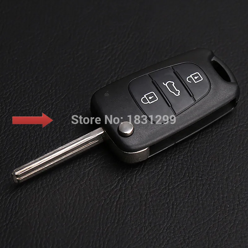 Силиконовый чехол для ключа Kia Ria K2 K5 Sportage Sorento Ceed Cerato Hyundai i20 i30 i35 iX20 iX35 Solaris Verna 3