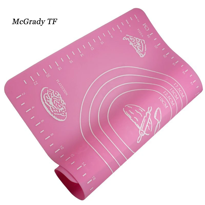Mac 29x26cm Randomly Silicone Cake Dough Pastry Fondant Rolling Cutting Mat Baking Pad Boards Cookie Decorating Tools|pastry board|fondant