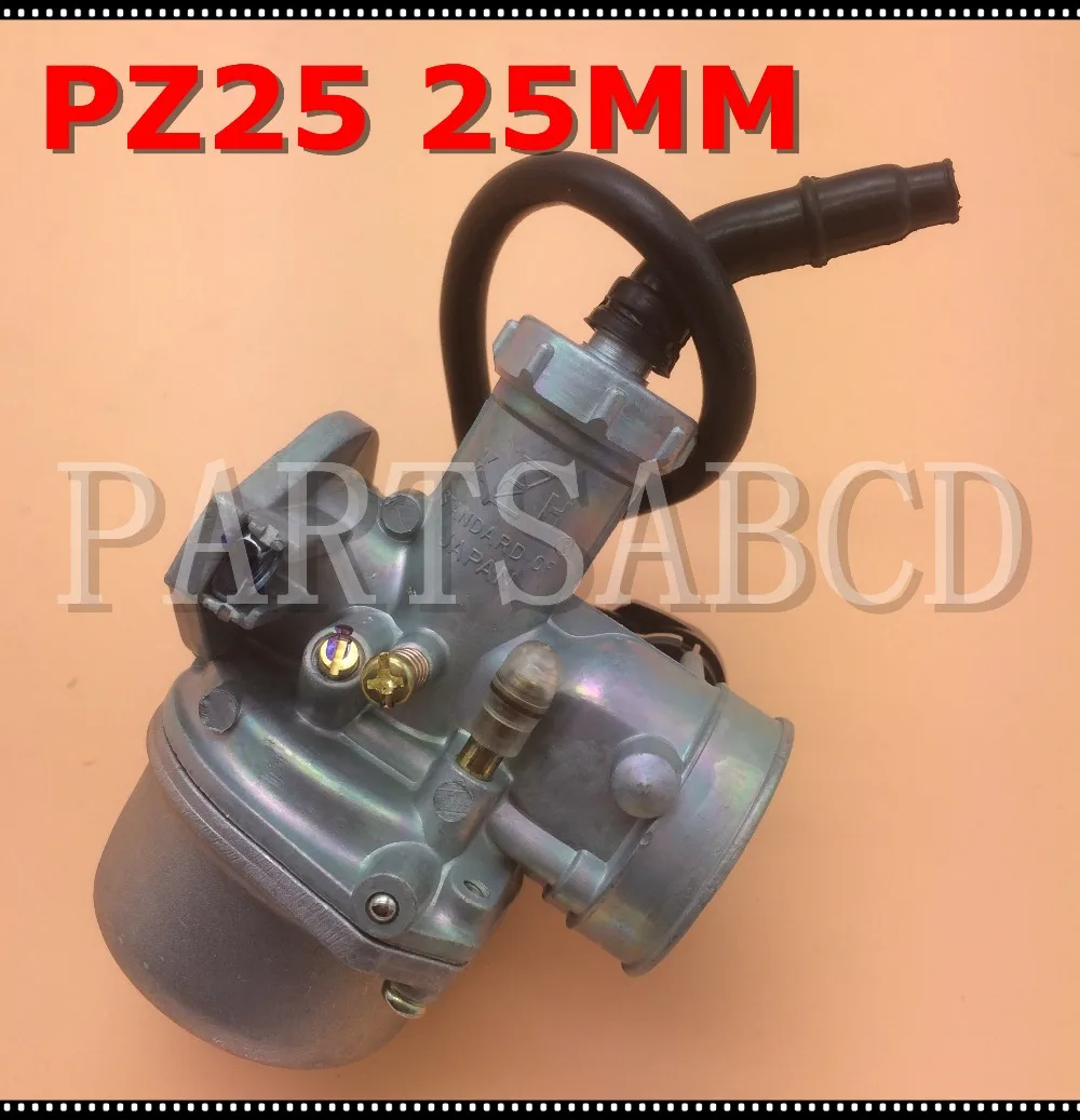 Карбюратор PZ25 25 мм ручной дроссель для квадроцикла 110CC 125CC|for atv|bike choke125cc quad |