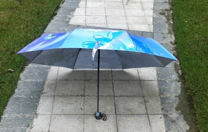 2016 новая мода складной ветрозащитный Анти УФ прозрачный/дождь Сакура картина