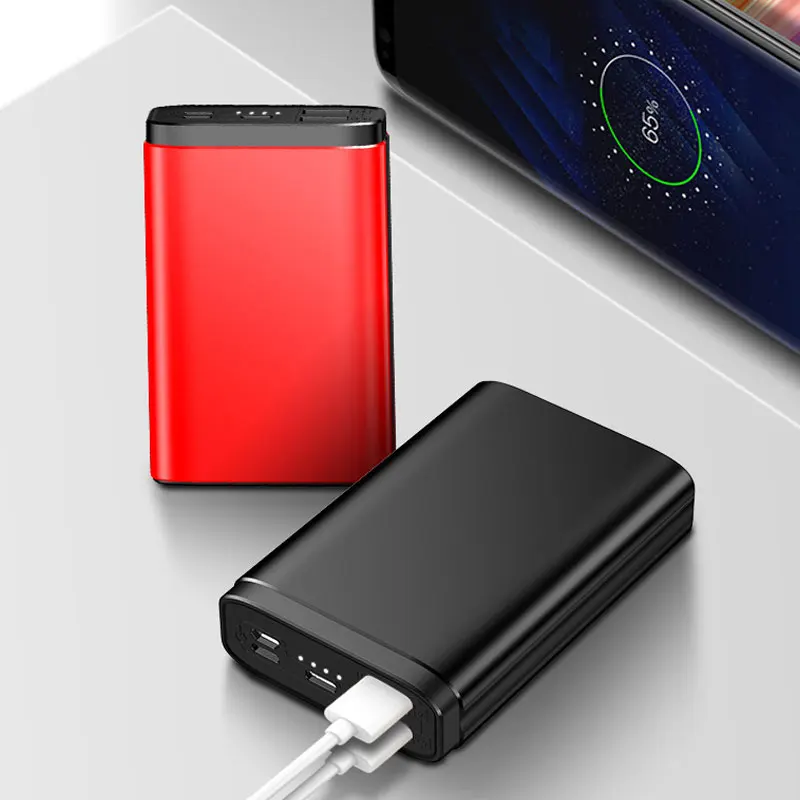 10000 мАч Мини Внешний аккумулятор зарядное устройство для Xiaomi MI iphone X Note 8 быстрое